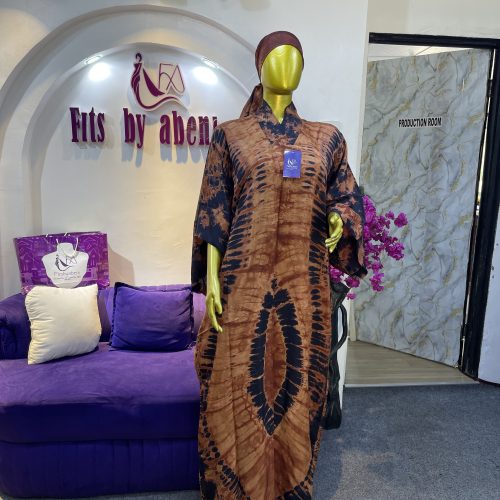 Adire kaftan