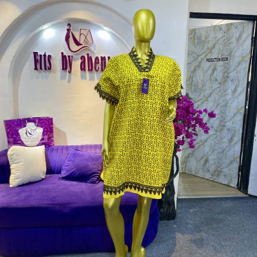 Short Ankara dress
